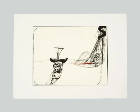 Литография Cucchi - Simm' nervusi