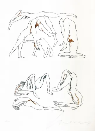 Гравюра Cuevas - CONTORSIONISTA