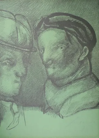 Литография Cuevas - Joan Prats 1982