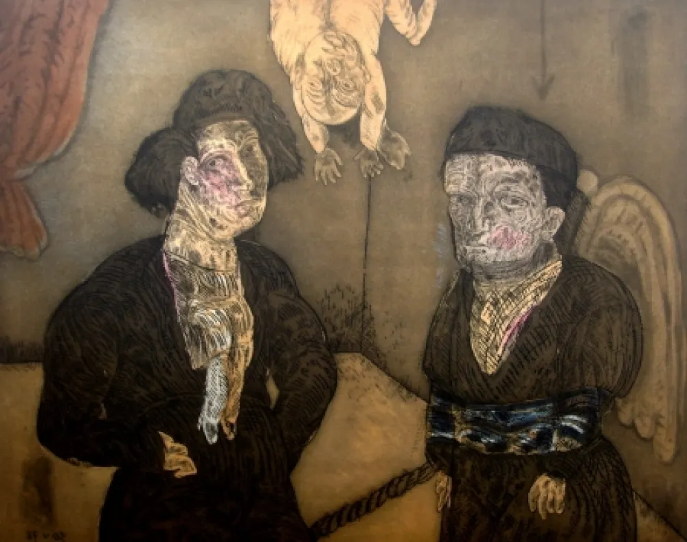 Офорт И Аквитанта Cuevas - Titre non identifié