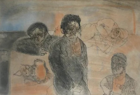 Офорт И Аквитанта Cuevas - Viaje a Marruecos