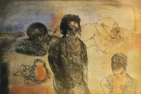 Офорт И Аквитанта Cuevas - Viaje a Marruecos