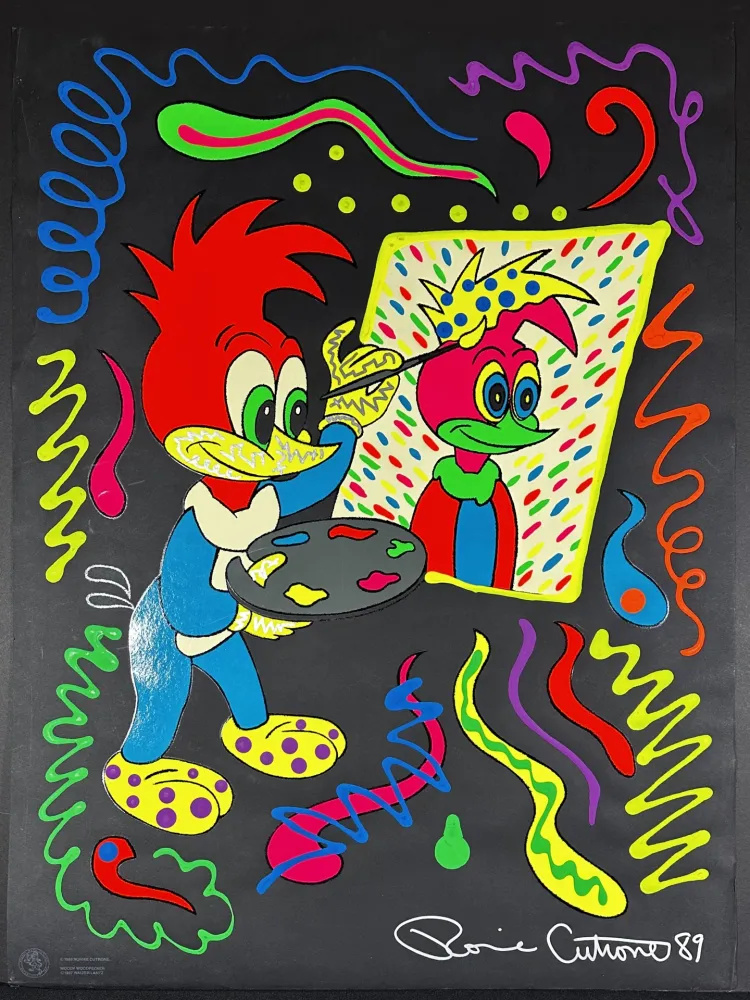 Сериграфия Cutrone - Putting on Your Face