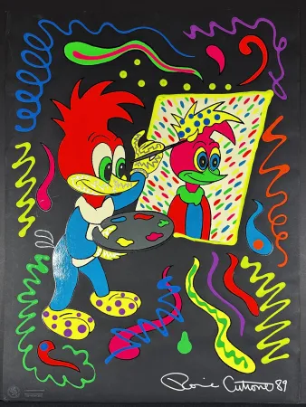 Сериграфия Cutrone - Putting on Your Face