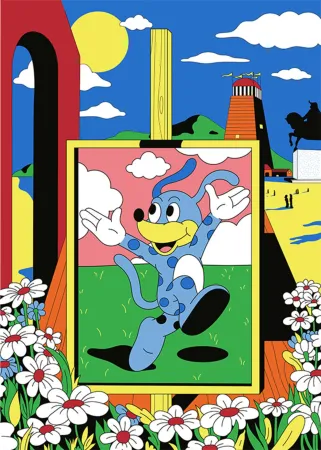 Литография Dabs - Metaphysical Departure