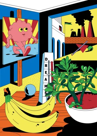 Литография Dabs - Metaphysical Interior