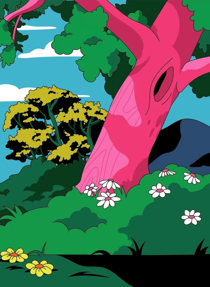 Литография Dabs - Scenes from The Golden Party