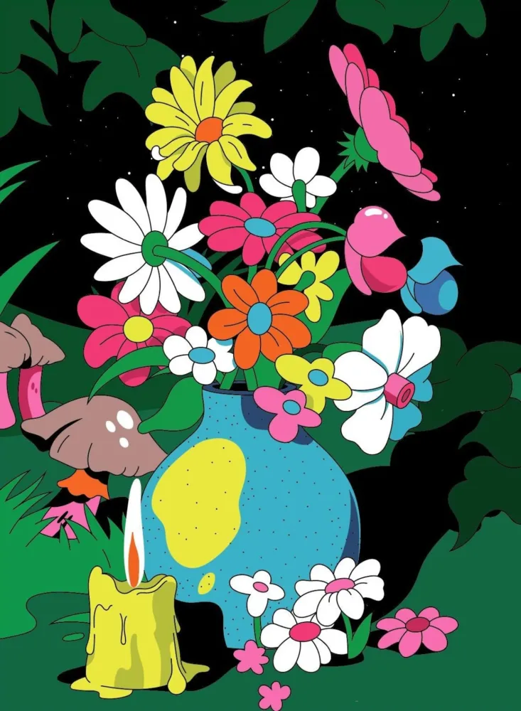 Литография Dabs - The Stars and Your Dreams