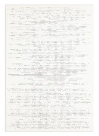 Литография Dadamaino - Senza titolo