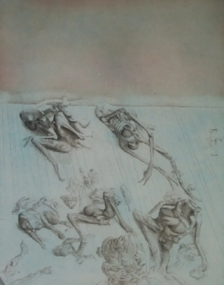 Гравюра Сухой Иглой Dado - Néant