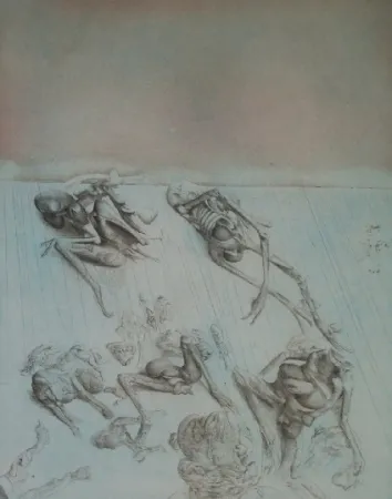 Гравюра Сухой Иглой Dado - Néant