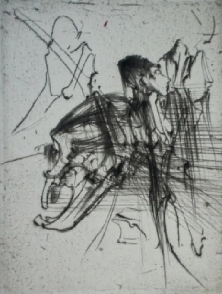 Офорт Dado - Sans titre 