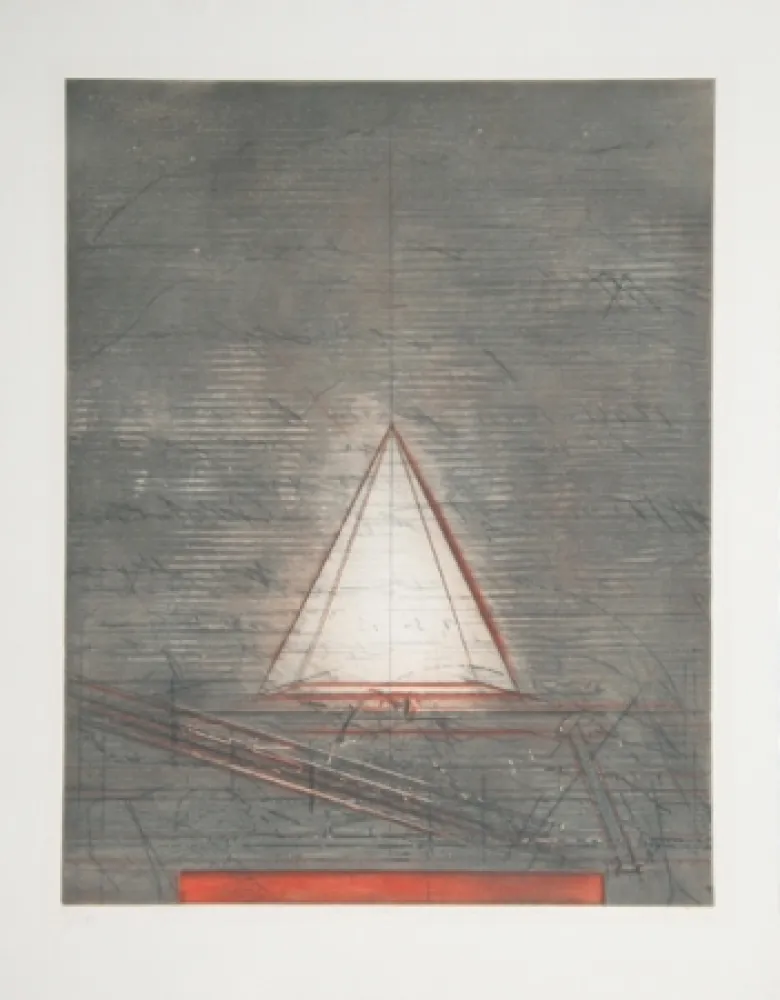 Офорт И Аквитанта Dahmen - Semiotische Komposition