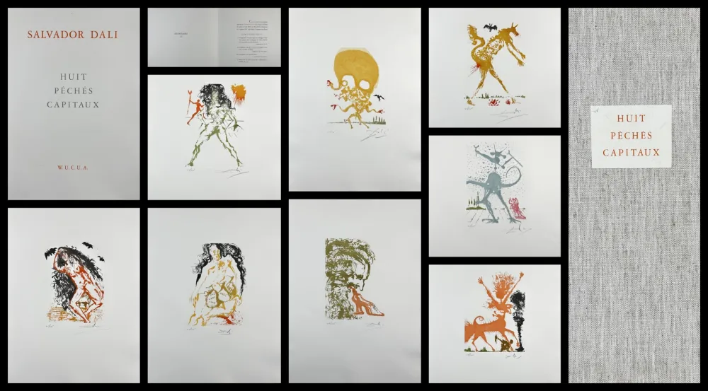 Гравюра Dali - 8 Mortal Sins Suite