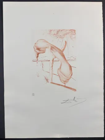 Гравюра Dali - Album Soft Telephone