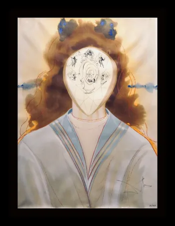 Гравюра Dali - Alchimie des Philosophes L'Immortalite