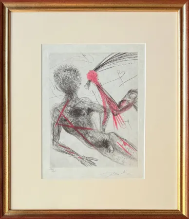 Офорт Dali - Allée des Verges (Penis Alley)