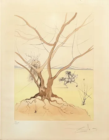 Офорт Dali - Asher
