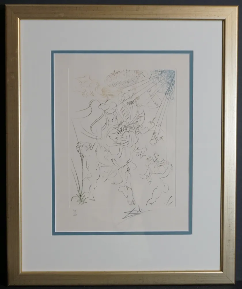 Гравюра Dali - Autumn