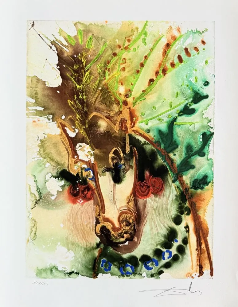 Литография Dali - Bucéphale