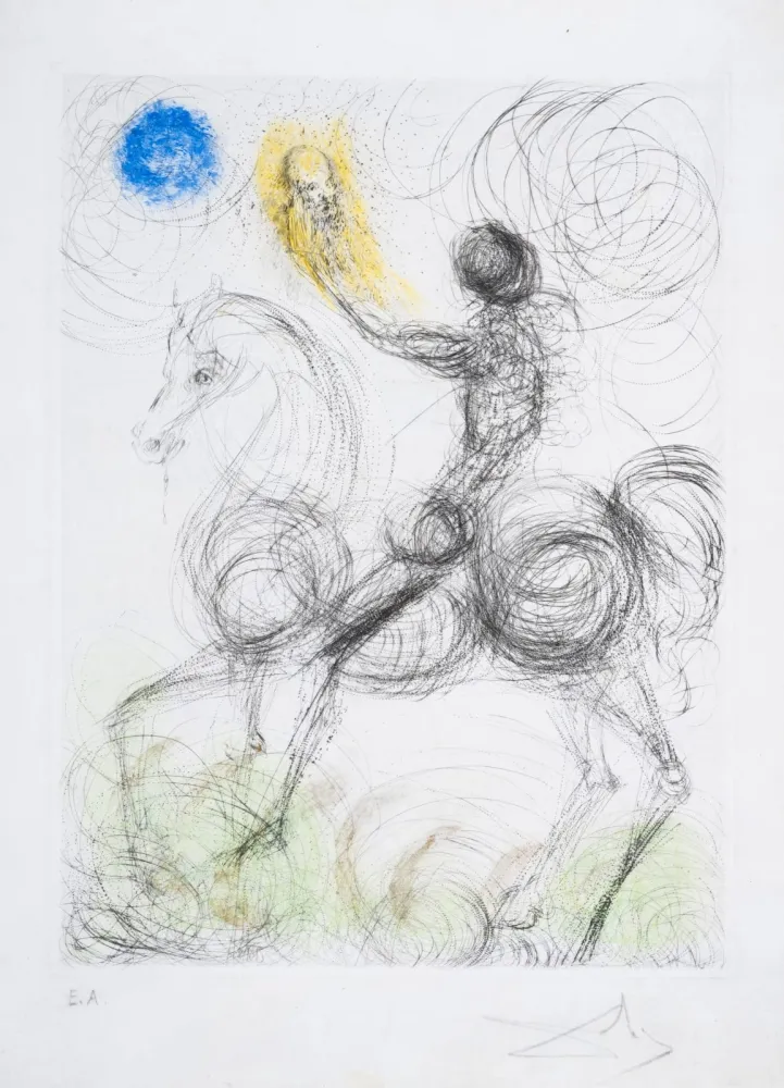 Нет Никаких Технических Dali - CAVALIER ET LA MORT, 1969