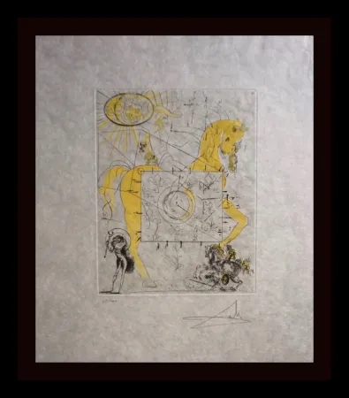 Гравюра Dali - Chevalier Royal de L'Apocalypse