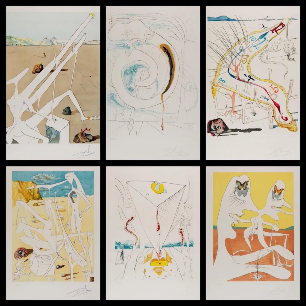 Гравюра Dali - Conquest of Cosmos Suite 1