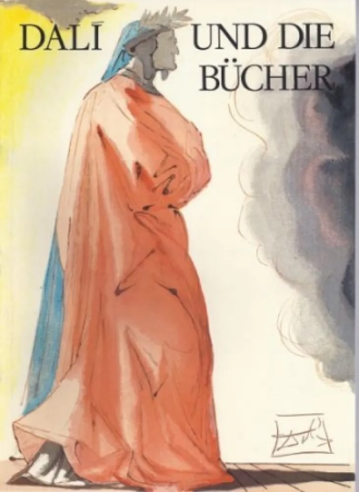 Иллюстрированная Книга Dali - Dalí und die bücher