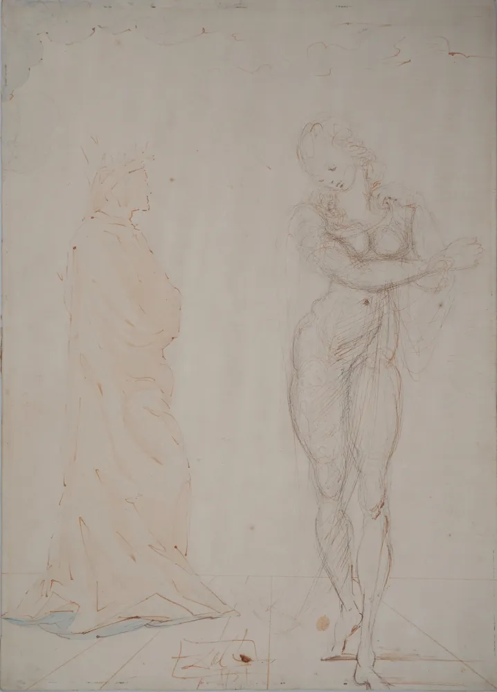 Нет Никаких Технических Dali - Divine Comédie : Dante et Béatrice