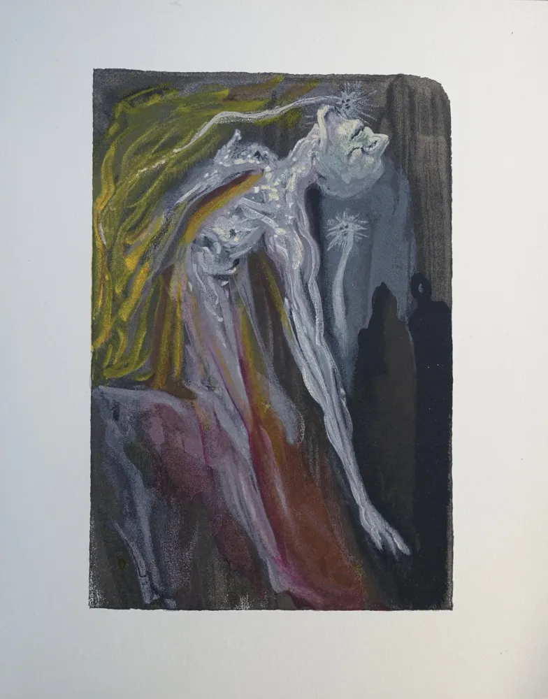 Гравюра На Дереве Dali - Divine Comédie, Enfer 9, Les furies