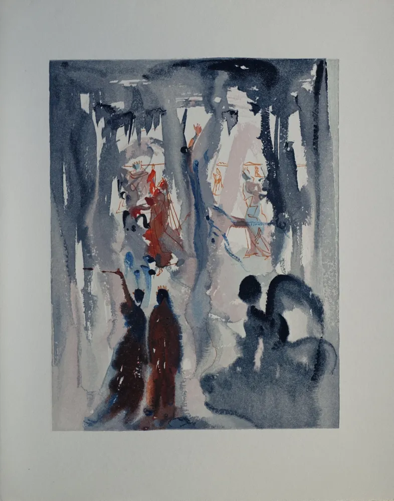 Гравюра На Дереве Dali - Divine Comédie, Paradis 13, Ainsi fut créé la Terre