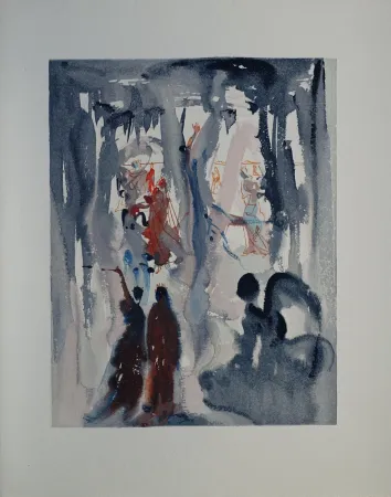 Гравюра На Дереве Dali - Divine Comédie, Paradis 13, Ainsi fut créé la Terre