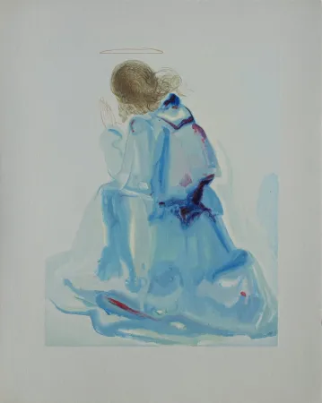 Гравюра На Дереве Dali - Divine Comédie, Paradis 2, L'ange