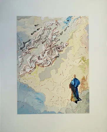 Гравюра На Дереве Dali - Divine Comédie, Paradis 20, Le sixième ciel de Jupiter