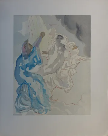 Гравюра На Дереве Dali - Divine Comédie, Paradis 5, Nouvel aspect de Béatrice