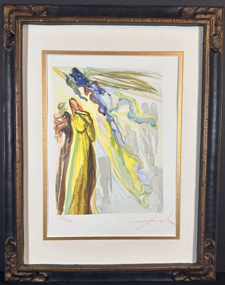 Гравюра На Дереве Dali - Divine Comedy Heaven Canto 11