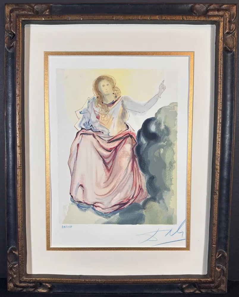 Гравюра На Дереве Dali - Divine Comedy Heaven Canto 4