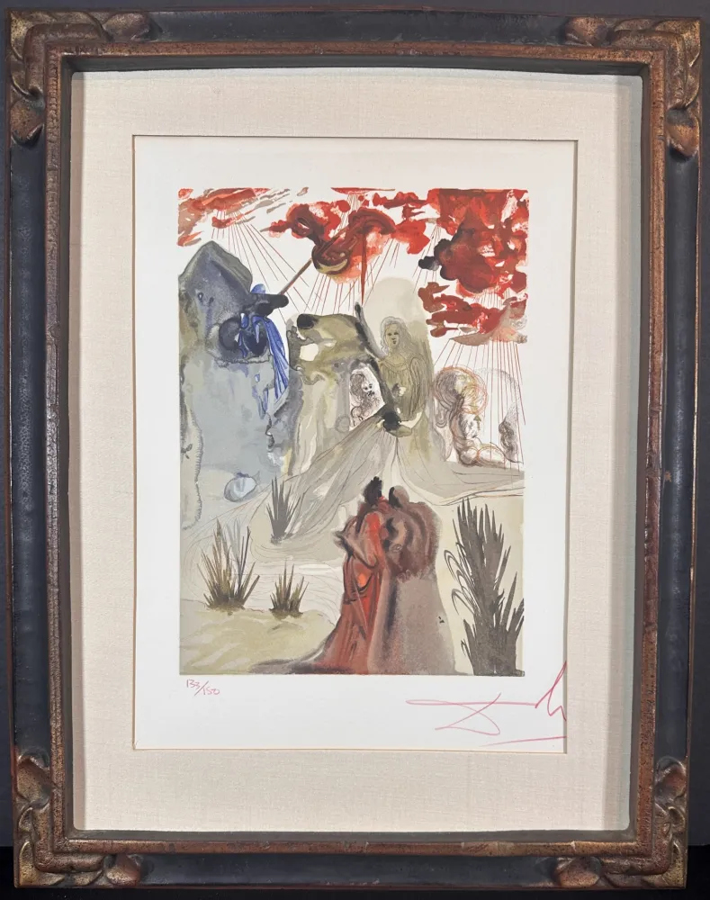 Гравюра На Дереве Dali - Divine Comedy Purgatory Canto 28