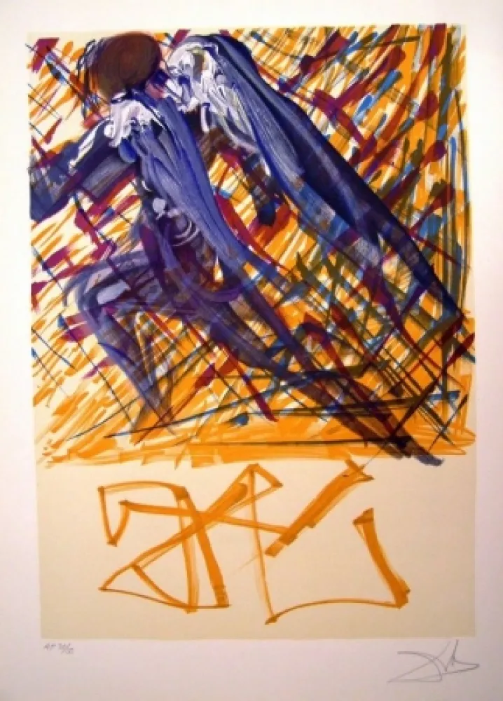 Литография Dali - EL ARCANGEL