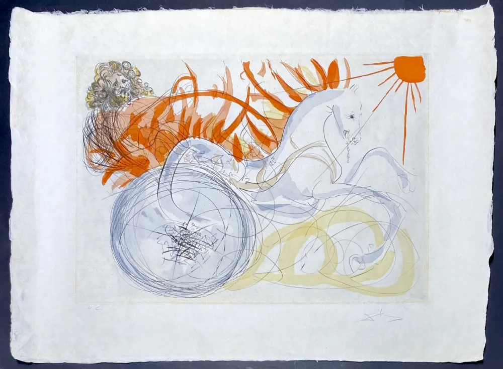 Гравюра Dali - Elijah