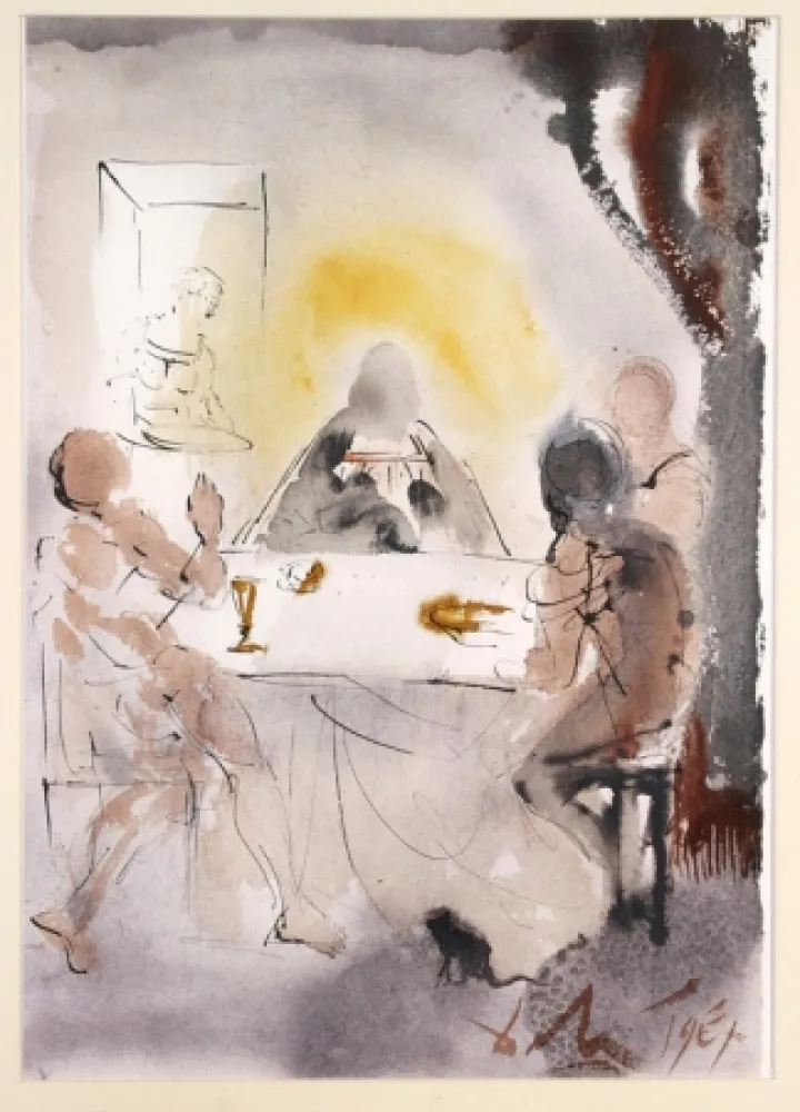 Многоэкземплярное Произведение Dali - Et cognoverunt eum in fractione panis