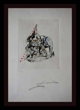 Гравюра Dali - Fantômes Le Soupirant