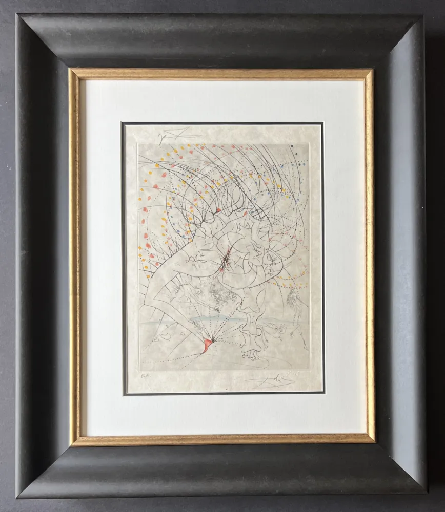 Многоэкземплярное Произведение Dali - Femme-feuille ( Leaf-woman )