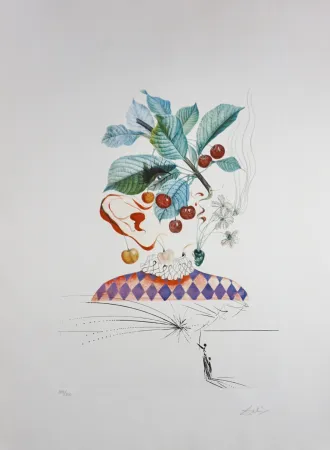 Гравюра Dali - FlorDali/Les Fruits Cherries