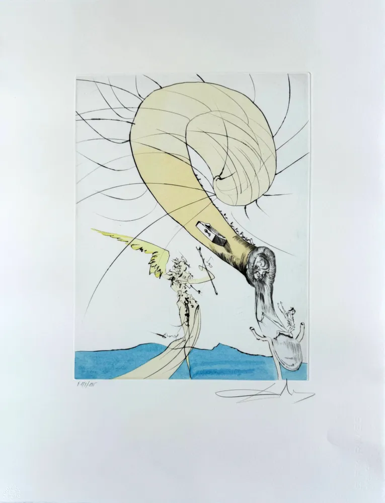Нет Никаких Технических Dali - Freud with a Snail Head