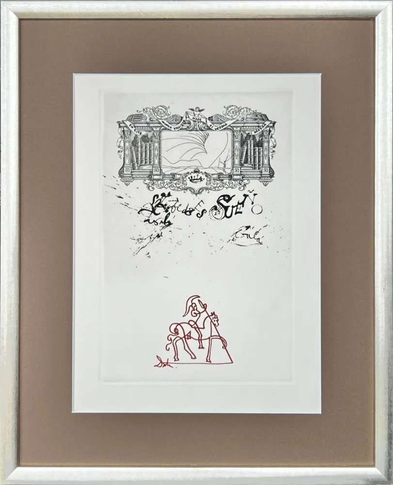 Офорт Dali - Frontispiece