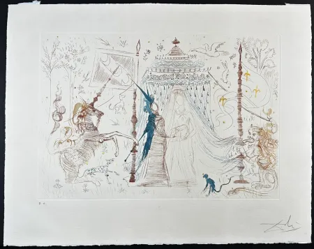 Гравюра Dali - Gala, mon seul desir