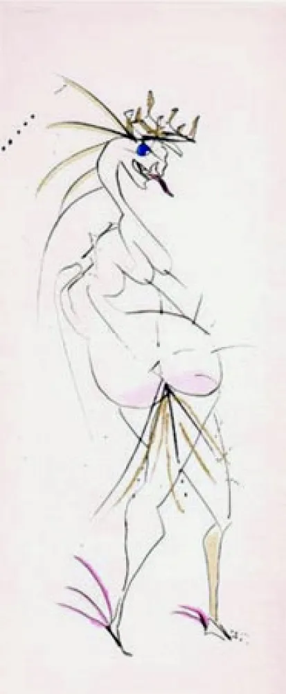 Гравюра Dali - Grotesque