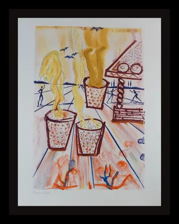 Литография Dali - Hans Christian Anderson The Girl Who Trod on The Loaf 