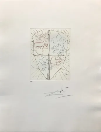 Гравюра Dali - HENRY V (B)